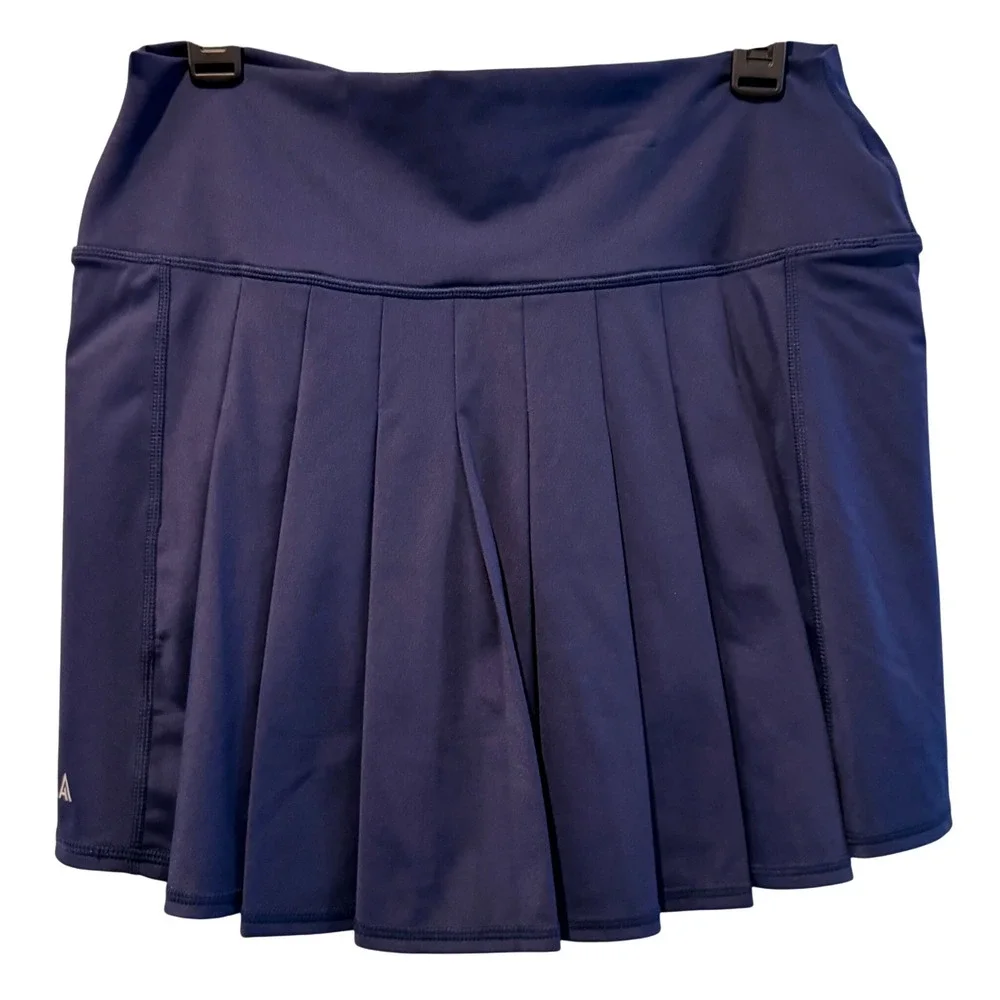 Adair Active XL Skort Blue Pleated Athletic Tennis Golf Skirt Womens Extra Large - Picture 3 of 6